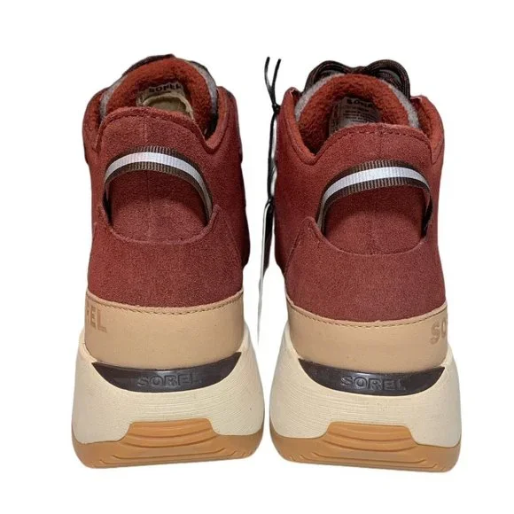 Sorel Kinetic Impact Caribou WP Women's Casual Shoes, Spice/Blackened Brown 8 - Picture 5 of 8